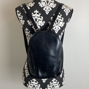 Mario Hernandez Vintage Leather Backpack Bag Gothic